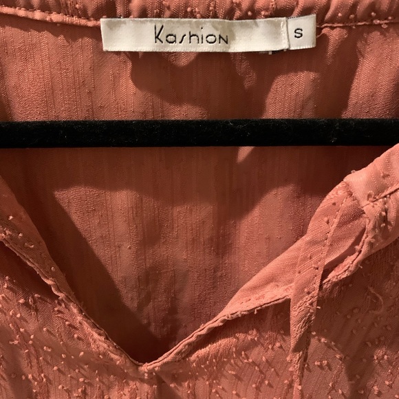 Peachy Rose Flowy Blouse - Picture 3 of 4